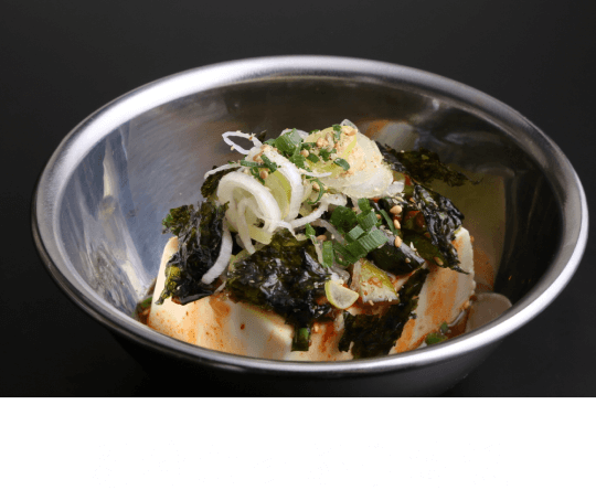 薬味たっぷり冷奴